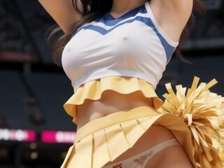 Japanese Cheerleaders Show Off Their Sexy Panties! Watch Now!
