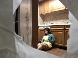 Japanese MILF's Self-Pleasure Caught on Hidden Cam!